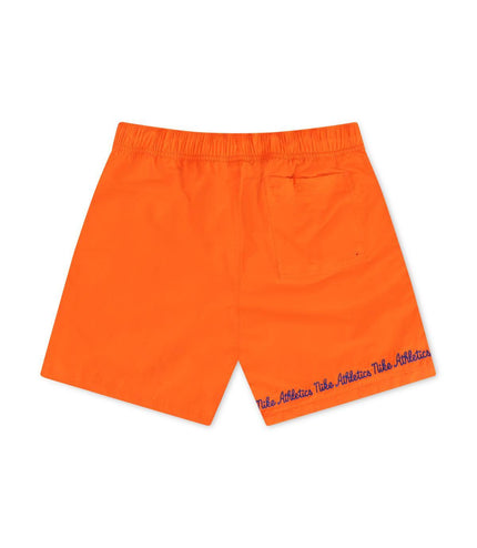 NIKE MENS SPORTSWEAR CLUB FLOW SHORTS - ORANGE NIKE