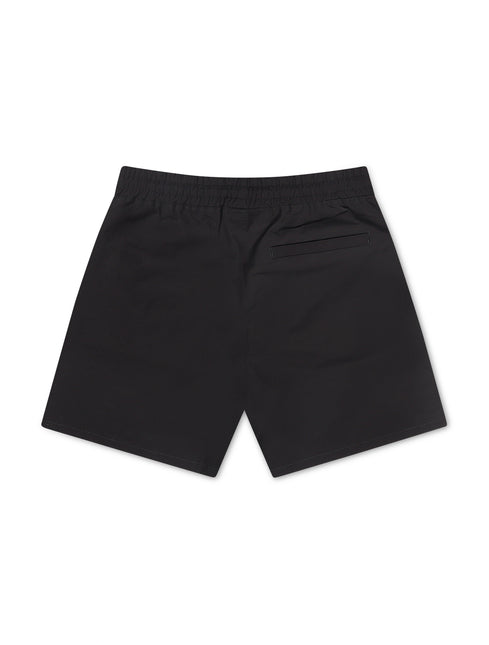 Rebel Minds Heavy Tears Rhinestone Shorts - Black