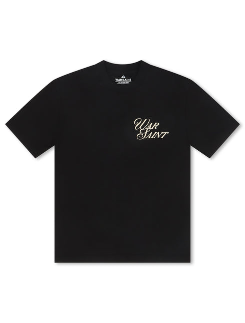 Warsaint Script Statement Tee - Black