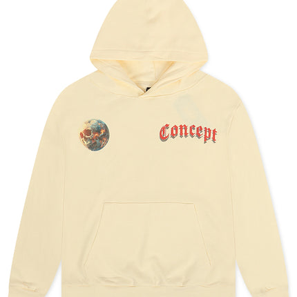Concept LA Astronaut Hoodie - Cream Wash
