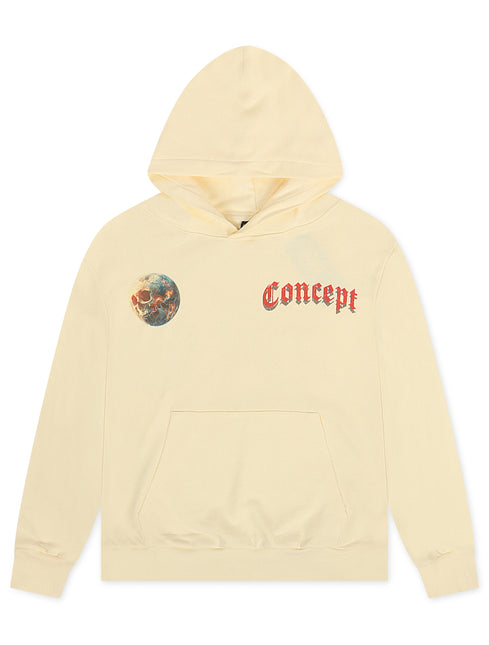 Concept LA Astronaut Hoodie - Cream Wash