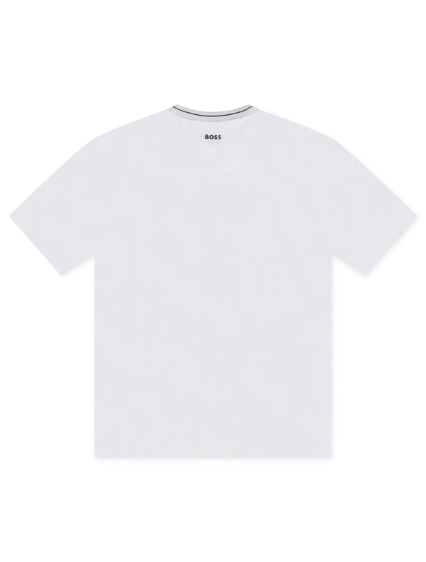 HUGO BOSS COTTON JERSEY - WHITE HUGO BOSS