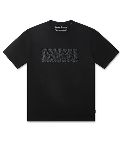 Psycho Bunny Costello Graphic Tee - Black