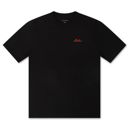 Malbon Bermuda Members Tee - Black - Denim Exchange