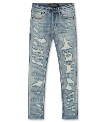 Valabasas Payload Skinny Jean - Light Blue Wash