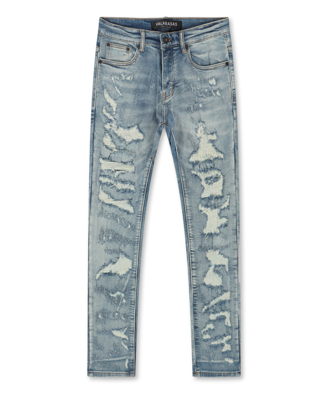 Valabasas Payload Skinny Jean - Light Blue Wash