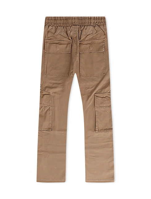 Diet Starts Monday Relaxed Fit DSM Cargo Pants -Tan