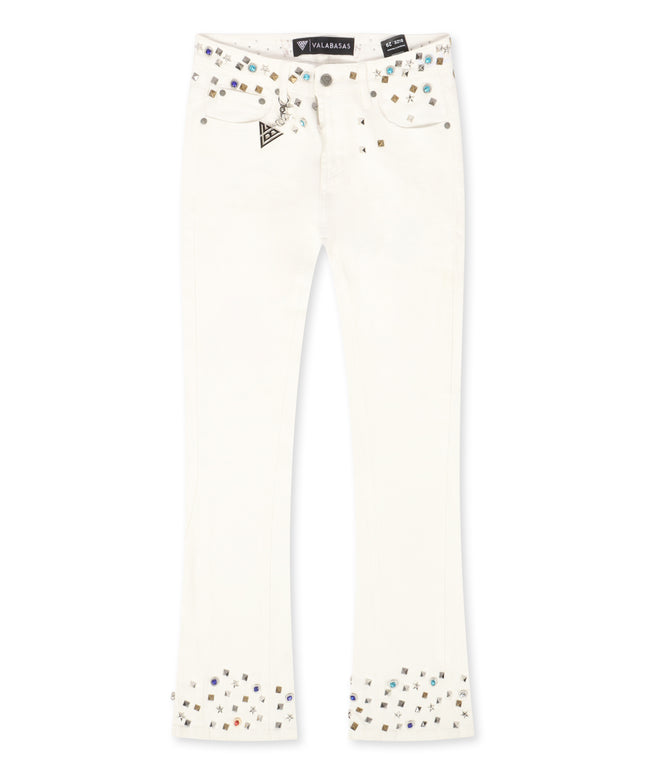 Valabasas ION Stacked Jean - White Waxed