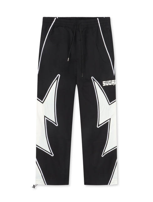 Sugarhill Bolt Windbreaker Pants - Black