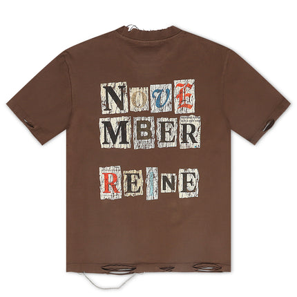 November Reine Superpower Tee - Brown