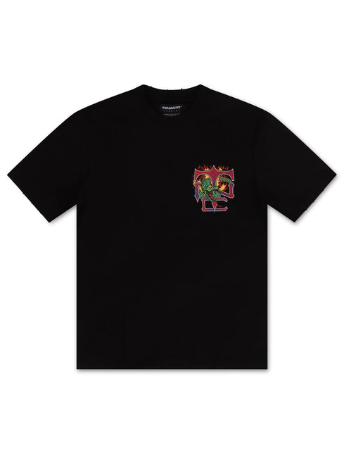 Tenaciti TC Fire Tee - Black - Denim Exchange 