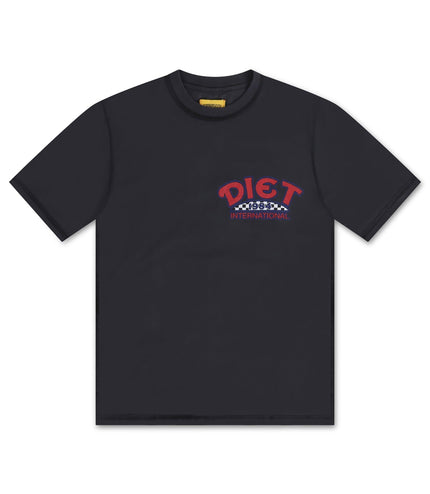 DIET STARTS MONDAY '84 INTL TEE - VINTAGE BLACK DIETSTARTSMONDAY