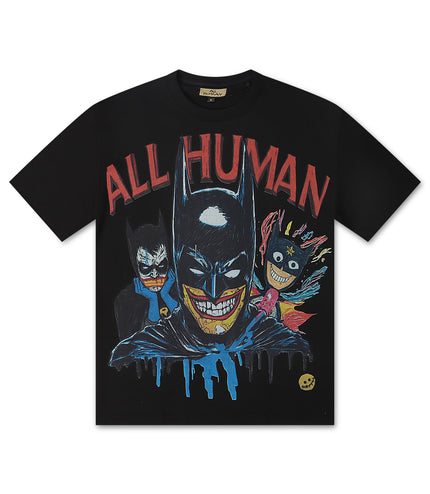 All Human Dark Knight V2 Tee - Black