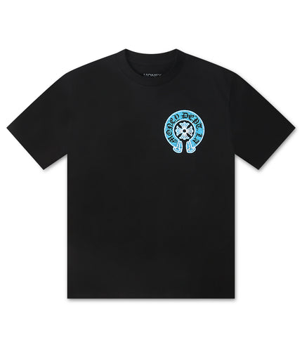 Money Dept. Vintage Old English Tee - Black/Blue