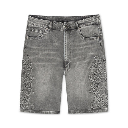 The Syndicate Legacy Shorts - Dark Grey Wash