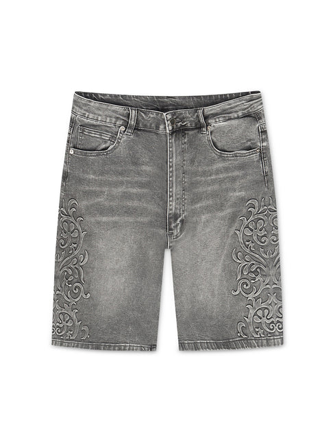 The Syndicate Legacy Shorts - Dark Grey Wash