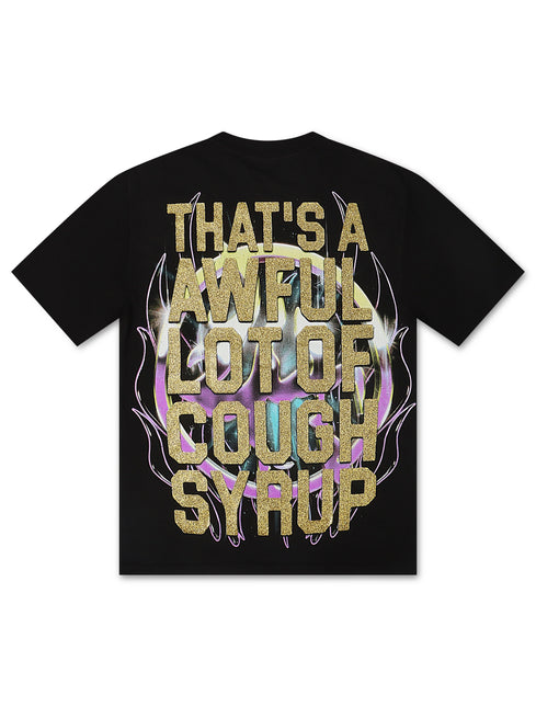 Lost Hills x ALOCS Skully Tee - Black - denim exchange