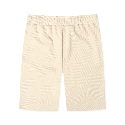 Denim Exchange Knit Shorts - Ivory