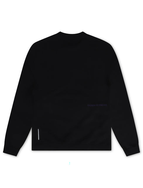 Hvman Crewneck Sweatshirt - Black