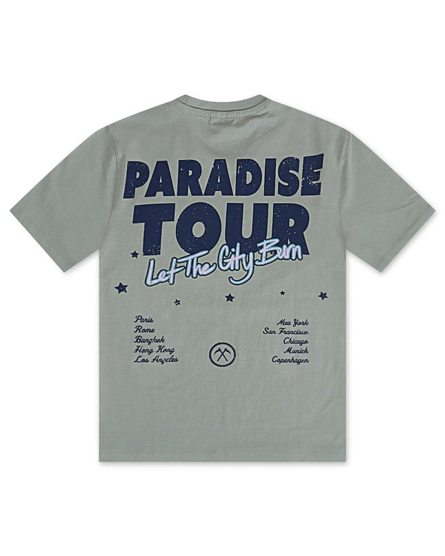 Jordan Craig Paradise Tour Tee - Light Sage - Denim Exchange 