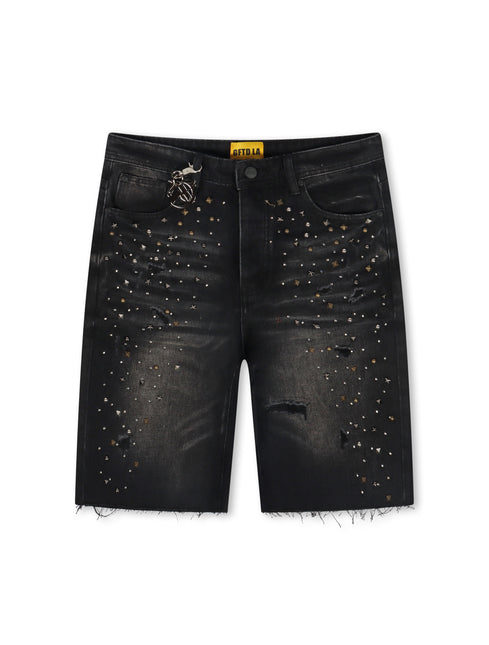GFTD Dreams Jort - Black Wash