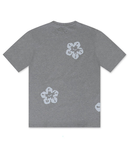 ROKU STUDIO LOCAL FLORIST TEE - HEATHER GREY ROKU STUDIO