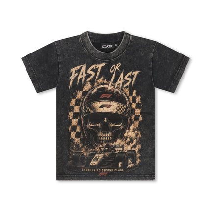Disaster Kids Fast or Last Tee - Black