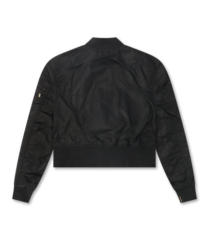 New Era Womens LA Dodgers Alpha Jacket - Black/Gold