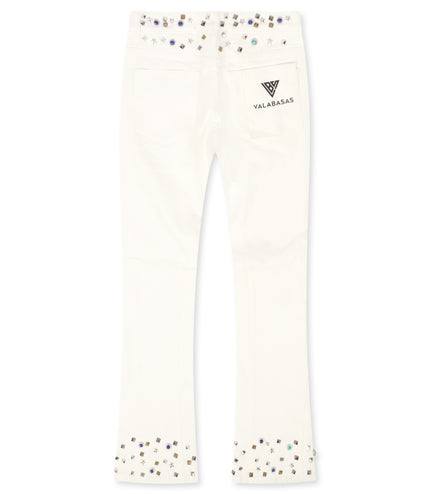 Valabasas ION Stacked Jean - White Waxed