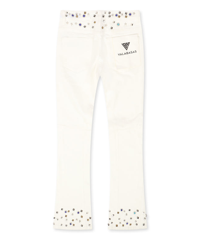 Valabasas ION Stacked Jean - White Waxed