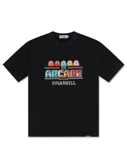 Sugarhill Arcade Tee - Black - Denim Exchange 