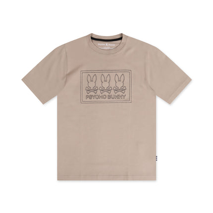Psycho Bunny Kids Tacoma Graphic Tee - Stone