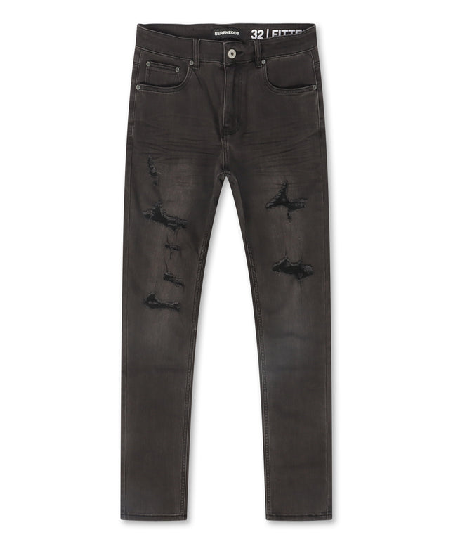 Serenede Shadow 33 Skinny Jeans - Coal