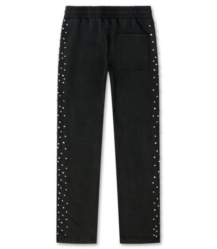 Embellish Ice Lounge Rhinestone Sweatpants - Black