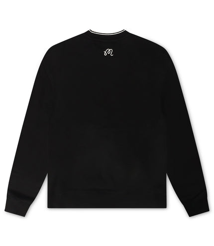Malbon Monarch Crewneck - Black