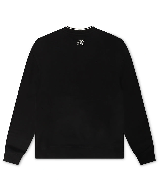 Malbon Monarch Crewneck - Black