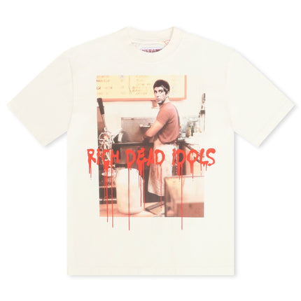 Rich Dead Idols Money Tee - White
