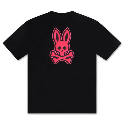 PSYCHO BUNNY SLOAN BACK GRAPHIC TEE - BLACK PSYCHO BUNNY