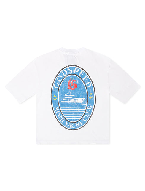 Godspeed GMYC Wave Runner Boxy Tee - White