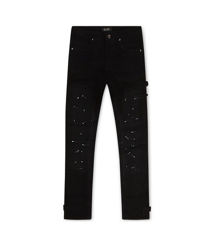 Elite Denim Kids Straight Leg Jeans - Black