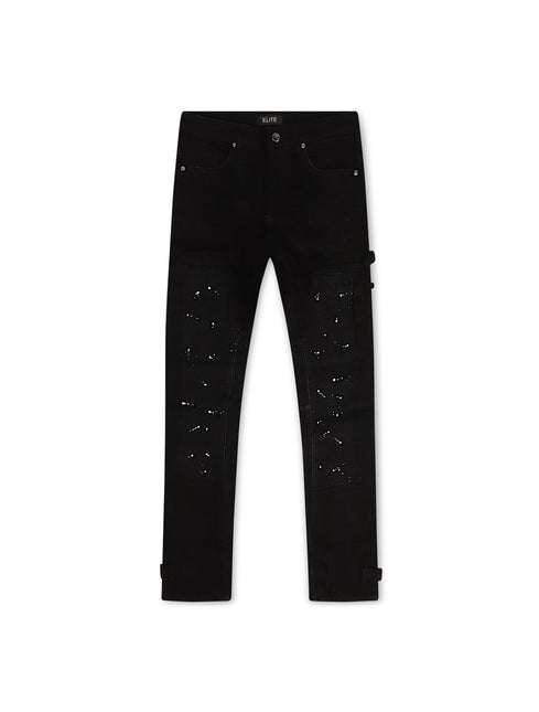 Elite Denim Kids Straight Leg Jeans - Black