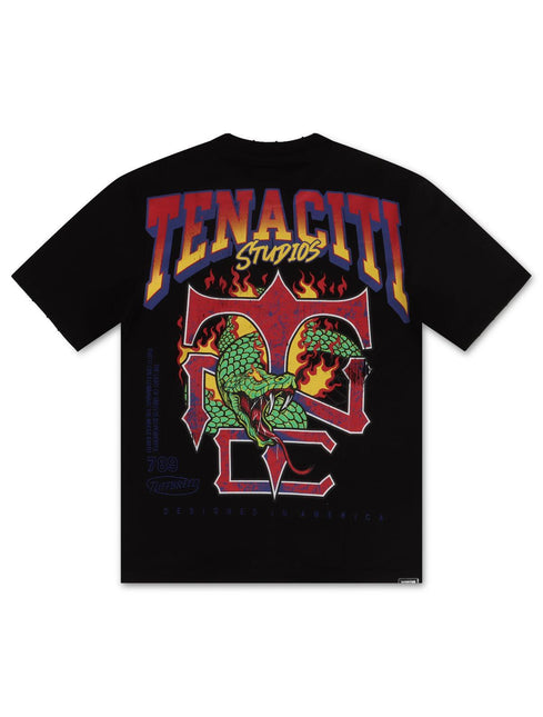 Tenaciti TC Fire Tee - Black - Denim Exchange 