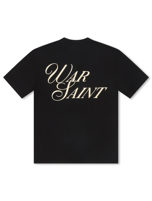 Warsaint Script Statement Tee - Black