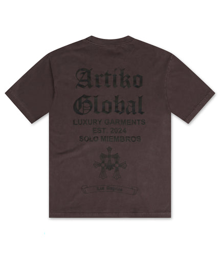 Artiko Art Dealer Tee - Brown