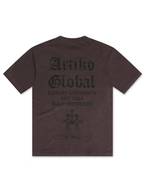 Artiko Art Dealer Tee - Brown