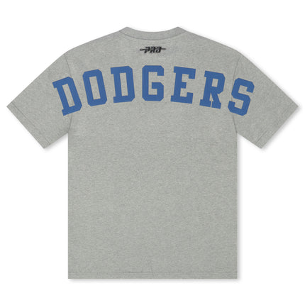 Pro Standard La Dodgers Wingspan Drop Shoulder Tee - Dark Heather Grey