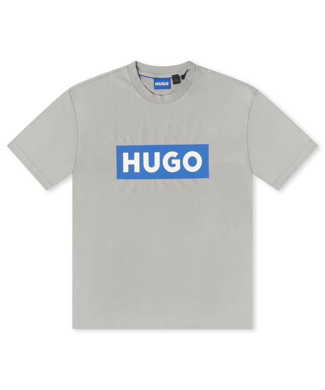 Hugo Nico Tee - Grey/Blue