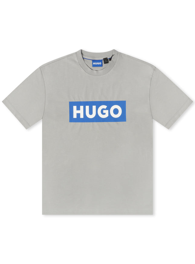 Hugo Nico Tee - Grey/Blue