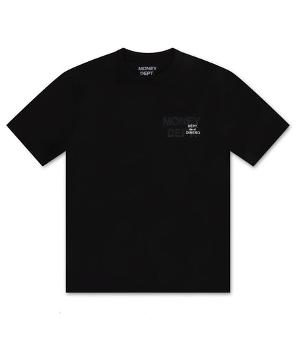 Money Dept. Dept De El Dinero Tee - Black/Black/White - Denim Exchange 