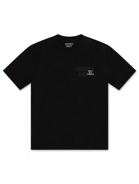 Money Dept. Dept De El Dinero Tee - Black/Black/White - Denim Exchange 